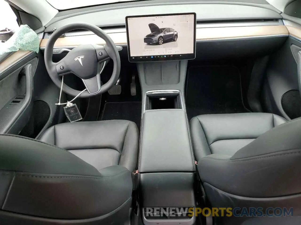 8 Photograph of a damaged car 7SAYGDEE3PA069786 TESLA MODEL Y 2023