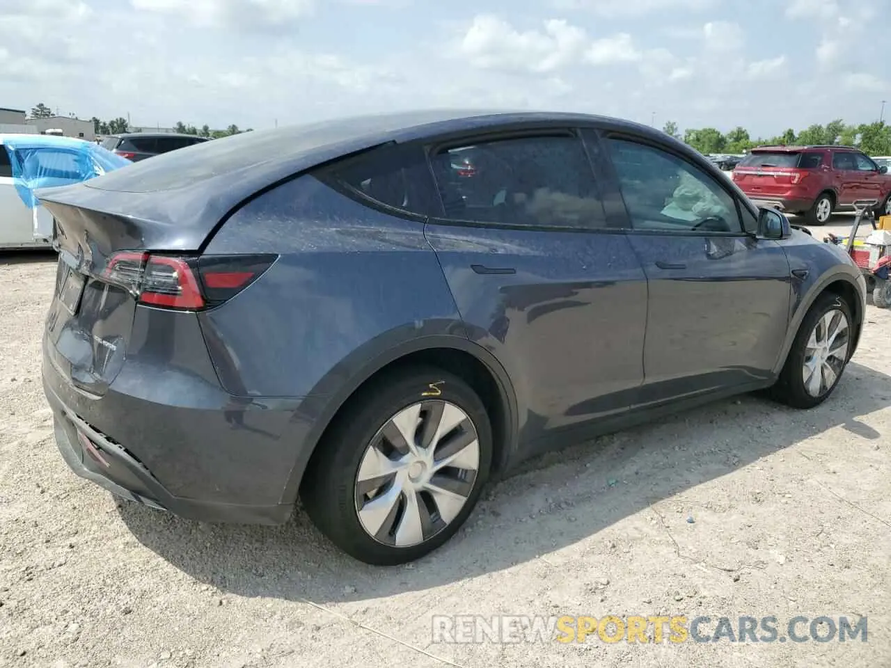 3 Photograph of a damaged car 7SAYGDEE3PA078875 TESLA MODEL Y 2023