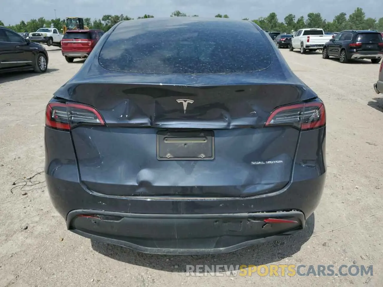 6 Photograph of a damaged car 7SAYGDEE3PA078875 TESLA MODEL Y 2023