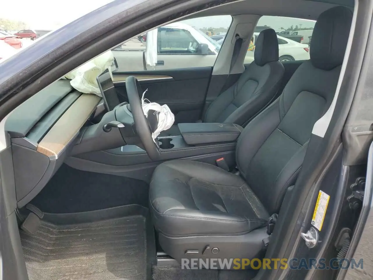 7 Photograph of a damaged car 7SAYGDEE3PA078875 TESLA MODEL Y 2023
