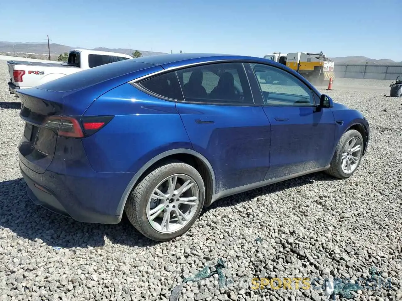 3 Photograph of a damaged car 7SAYGDEE3PA106609 TESLA MODEL Y 2023