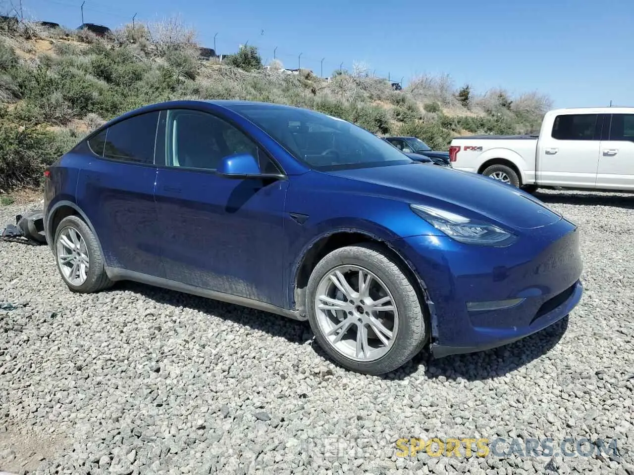 4 Photograph of a damaged car 7SAYGDEE3PA106609 TESLA MODEL Y 2023