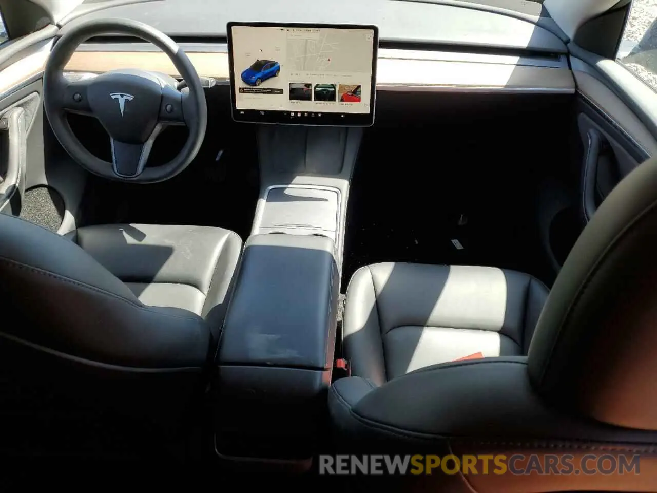 8 Photograph of a damaged car 7SAYGDEE3PA106609 TESLA MODEL Y 2023