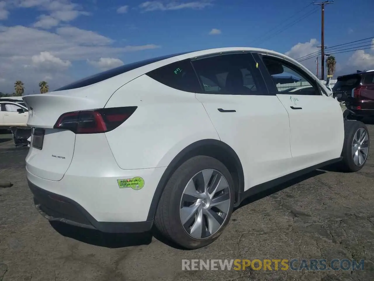 3 Photograph of a damaged car 7SAYGDEE3PA108330 TESLA MODEL Y 2023