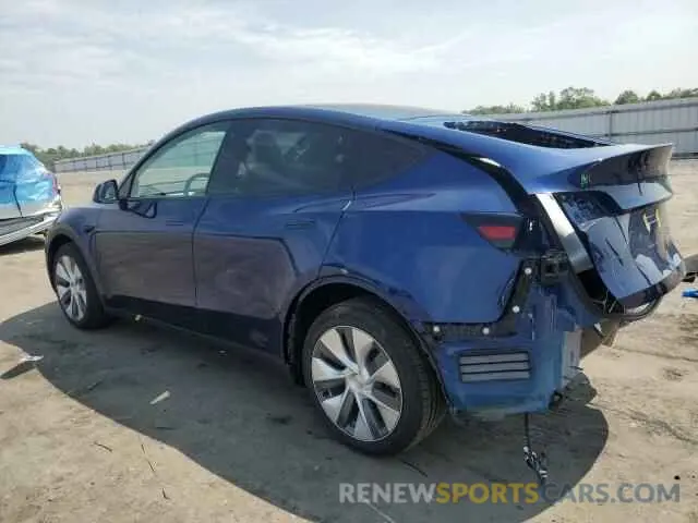 2 Photograph of a damaged car 7SAYGDEE3PA120901 TESLA MODEL Y 2023