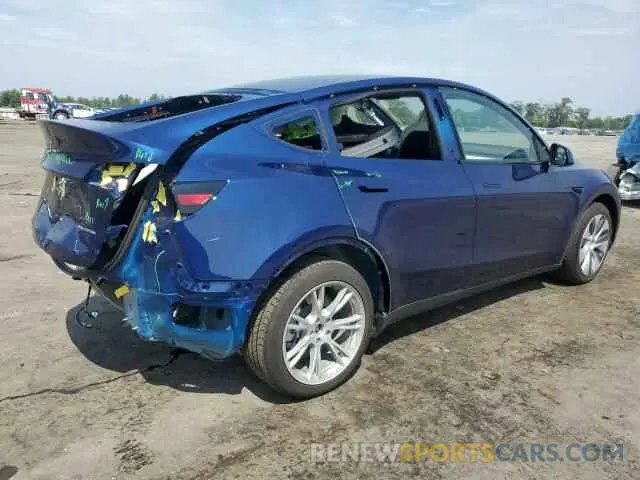 3 Photograph of a damaged car 7SAYGDEE3PA120901 TESLA MODEL Y 2023