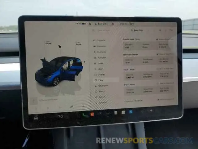 9 Photograph of a damaged car 7SAYGDEE3PA120901 TESLA MODEL Y 2023