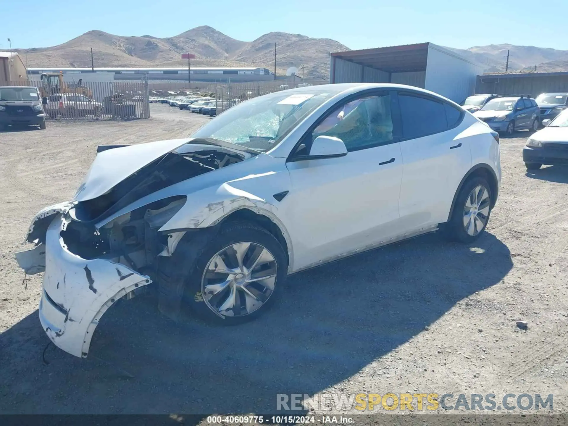 2 Photograph of a damaged car 7SAYGDEE3PA124284 TESLA MODEL Y 2023