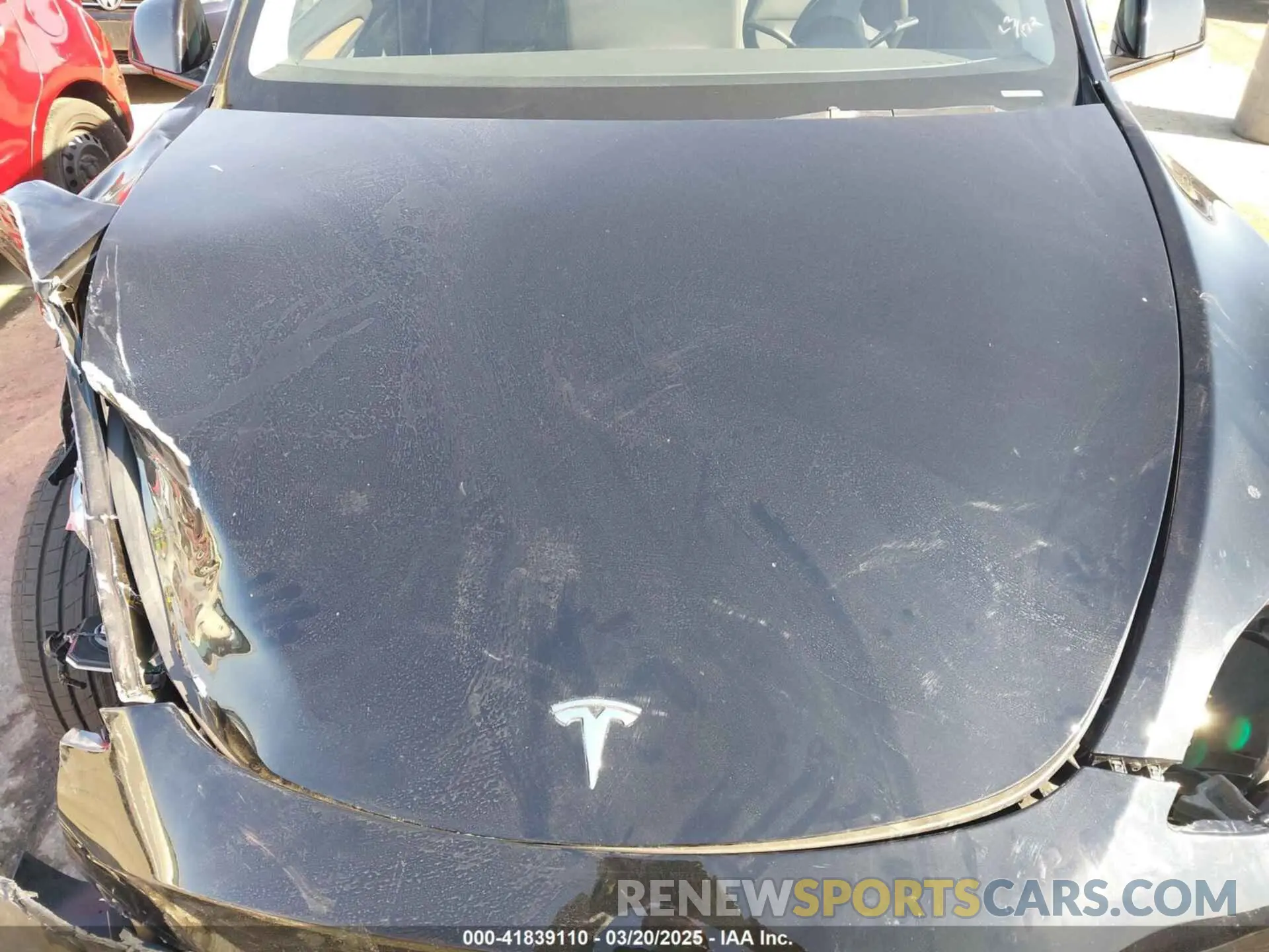 10 Photograph of a damaged car 7SAYGDEE3PA131056 TESLA MODEL Y 2023