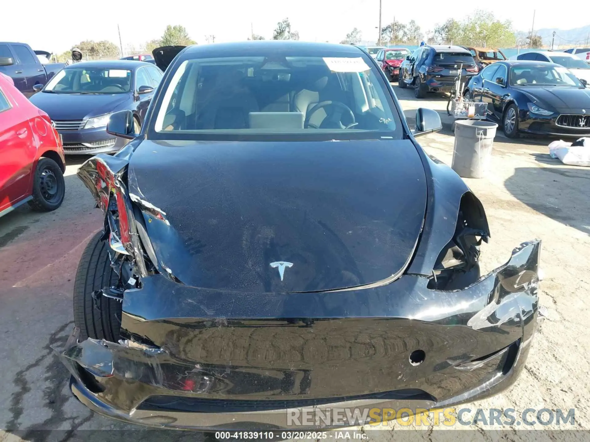 12 Photograph of a damaged car 7SAYGDEE3PA131056 TESLA MODEL Y 2023