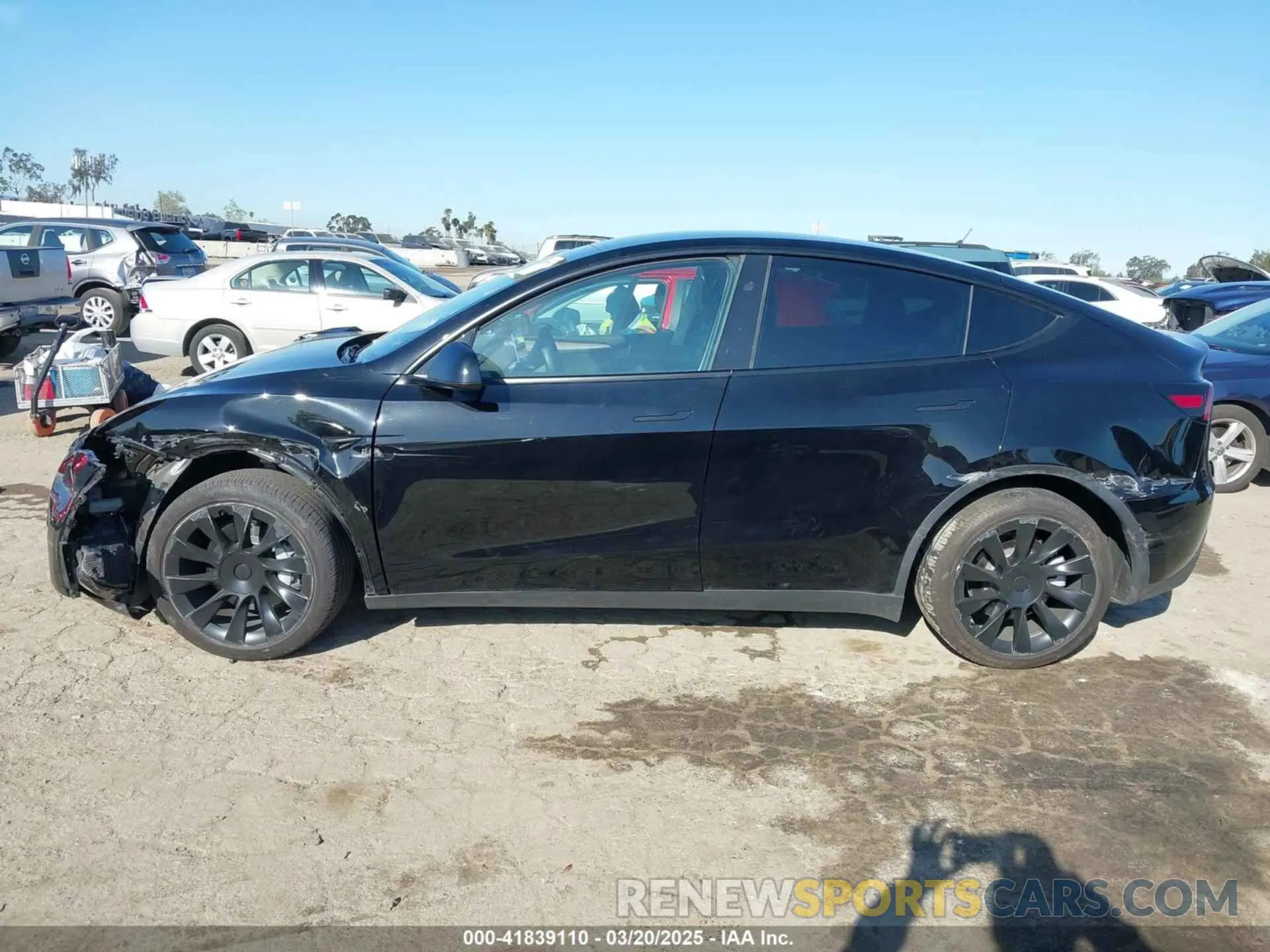 14 Photograph of a damaged car 7SAYGDEE3PA131056 TESLA MODEL Y 2023