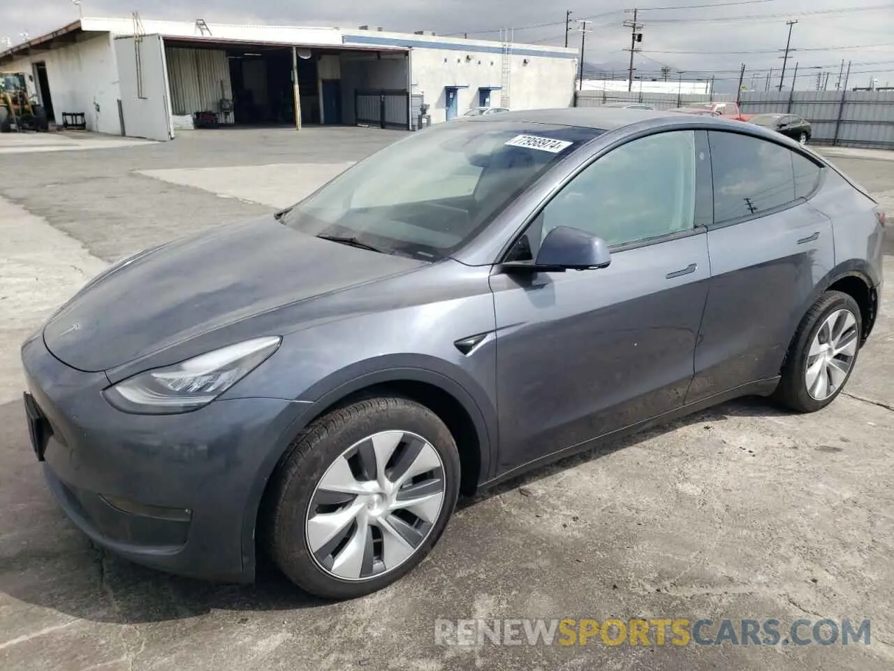 1 Photograph of a damaged car 7SAYGDEE3PA136323 TESLA MODEL Y 2023