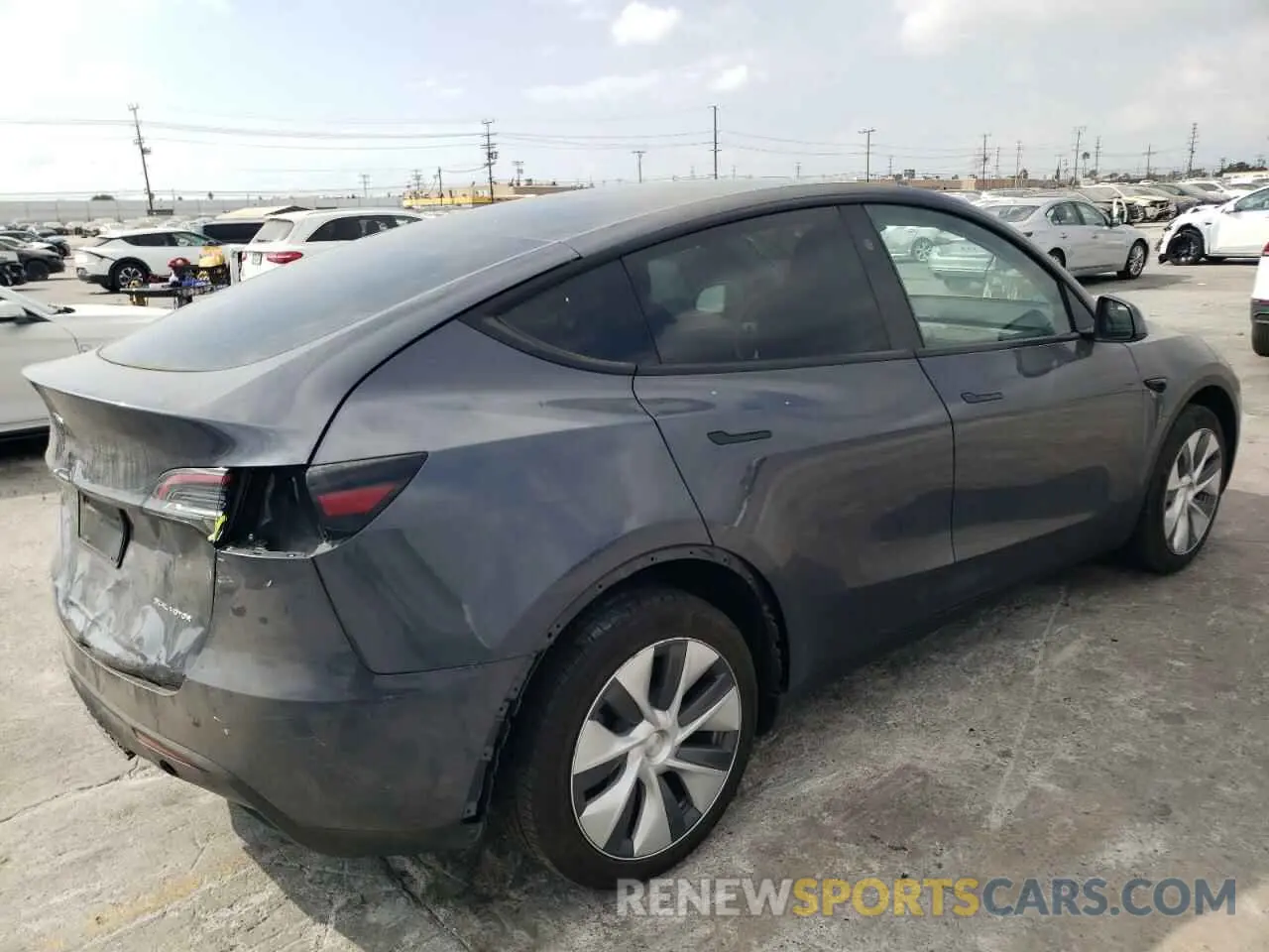 3 Photograph of a damaged car 7SAYGDEE3PA136323 TESLA MODEL Y 2023