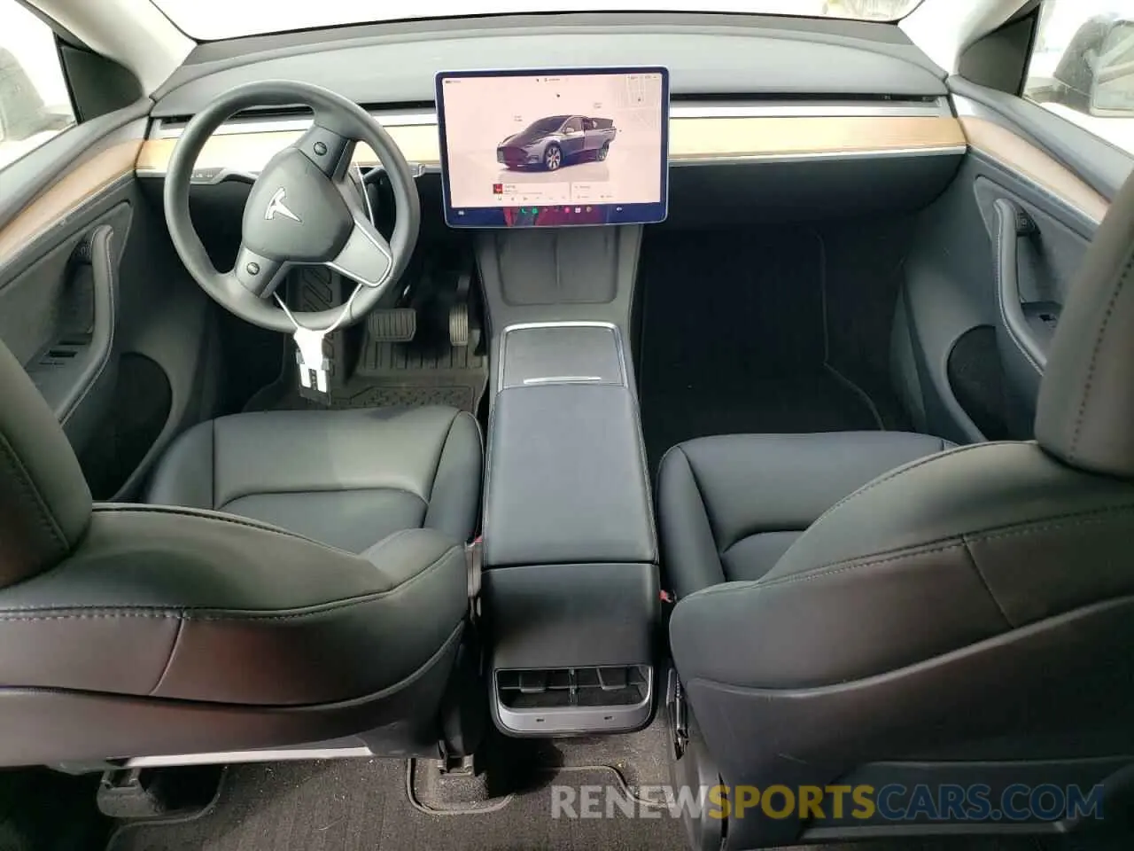 8 Photograph of a damaged car 7SAYGDEE3PA136323 TESLA MODEL Y 2023