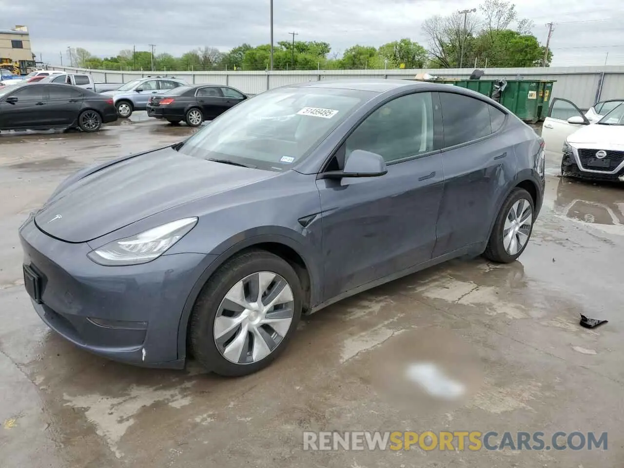 1 Photograph of a damaged car 7SAYGDEE3PA151887 TESLA MODEL Y 2023