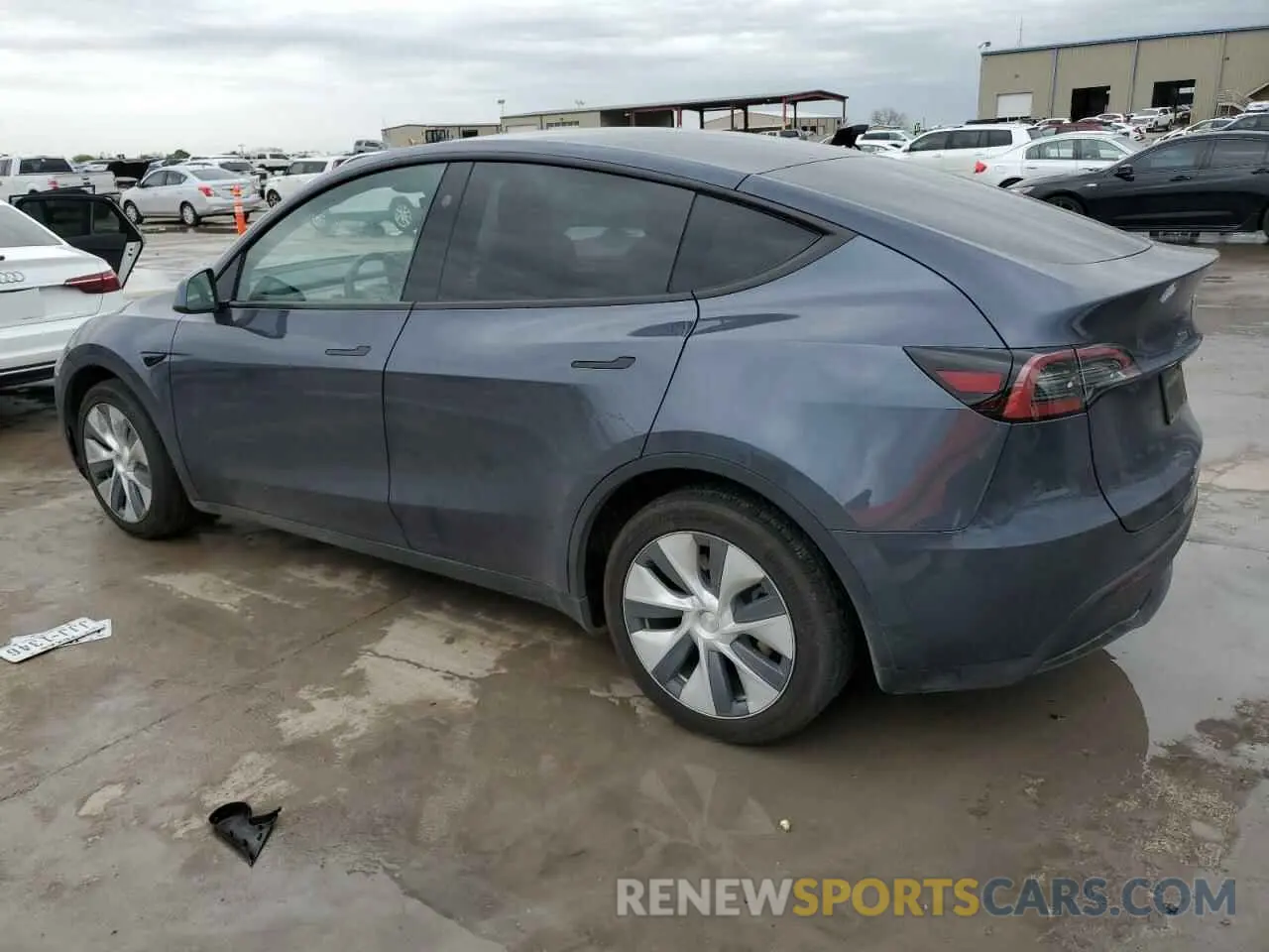 2 Photograph of a damaged car 7SAYGDEE3PA151887 TESLA MODEL Y 2023