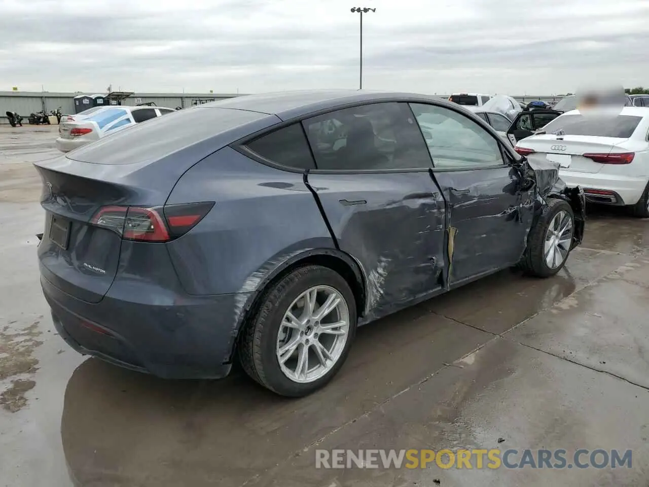 3 Photograph of a damaged car 7SAYGDEE3PA151887 TESLA MODEL Y 2023