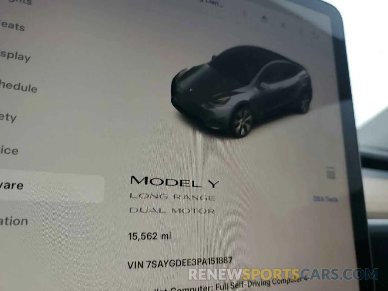 9 Photograph of a damaged car 7SAYGDEE3PA151887 TESLA MODEL Y 2023