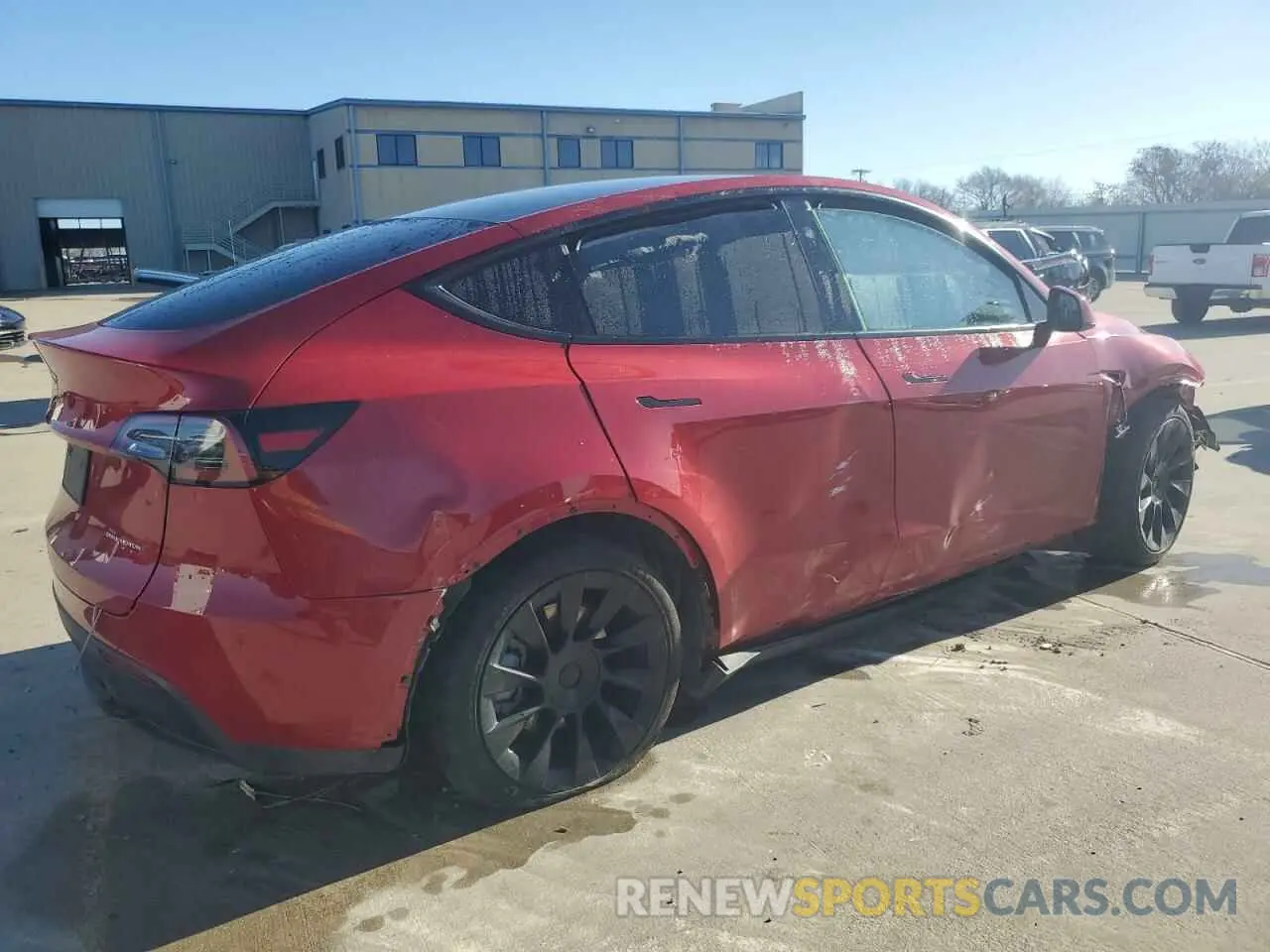 3 Photograph of a damaged car 7SAYGDEE3PA155261 TESLA MODEL Y 2023