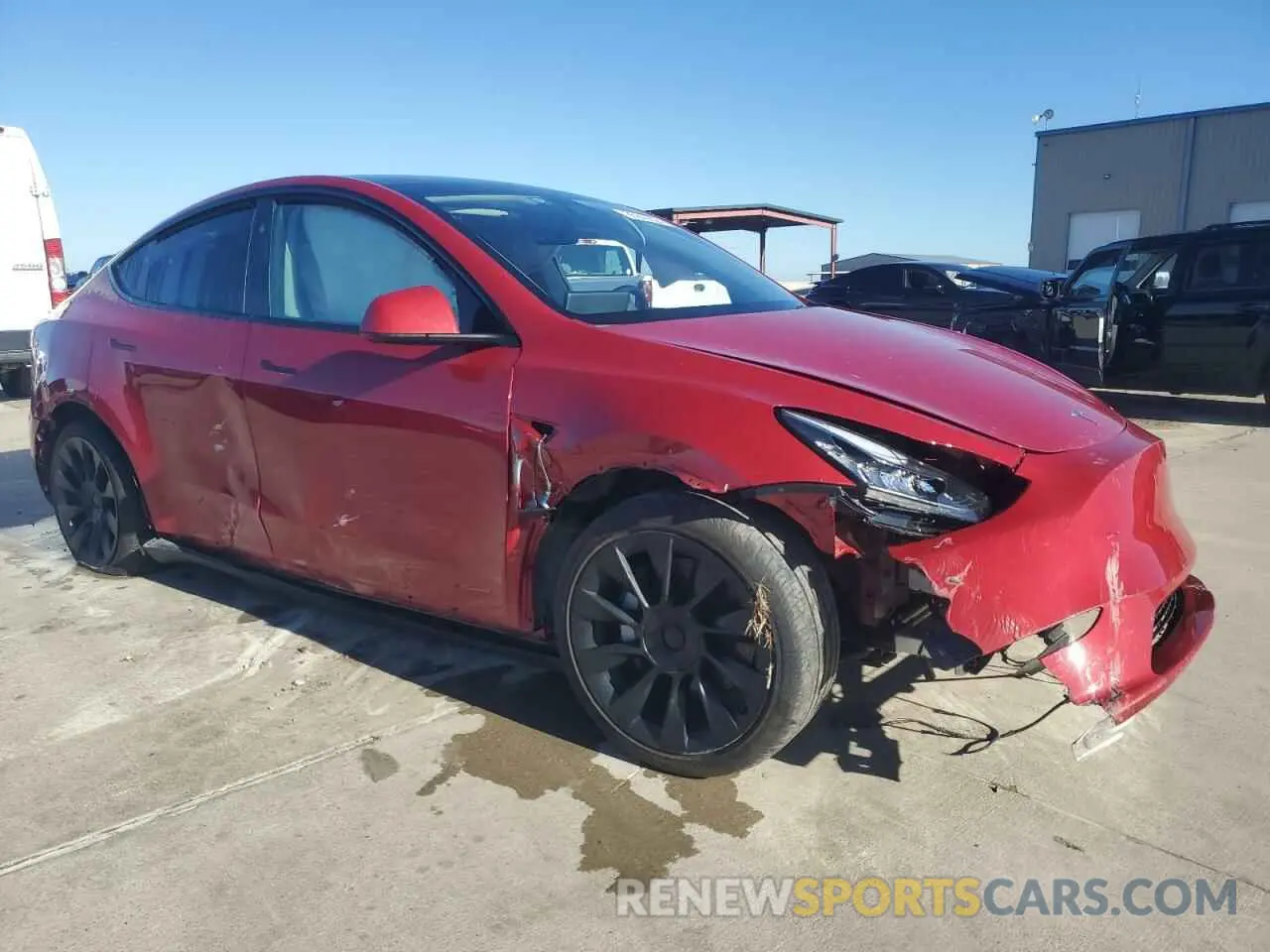 4 Photograph of a damaged car 7SAYGDEE3PA155261 TESLA MODEL Y 2023