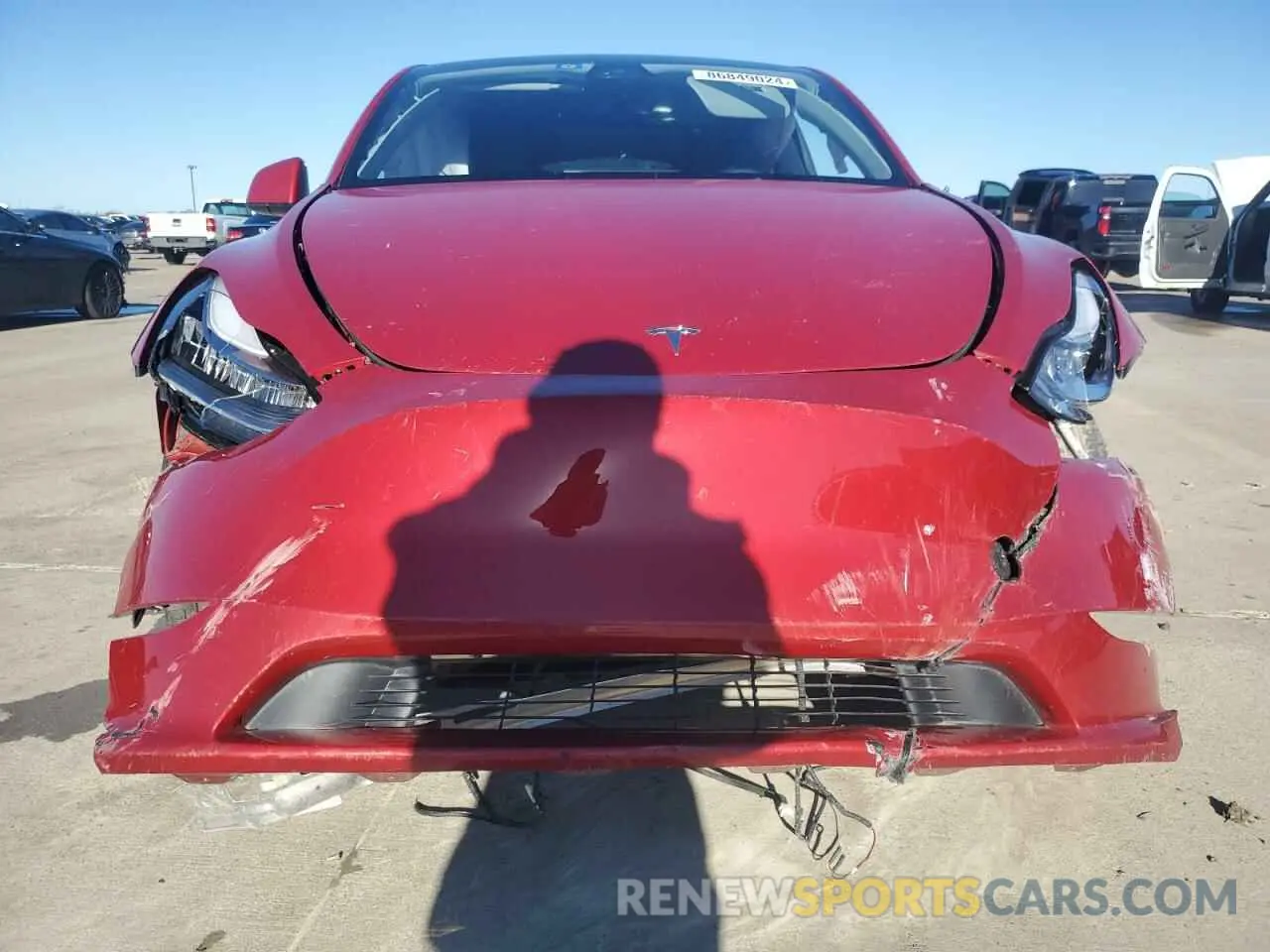 5 Photograph of a damaged car 7SAYGDEE3PA155261 TESLA MODEL Y 2023