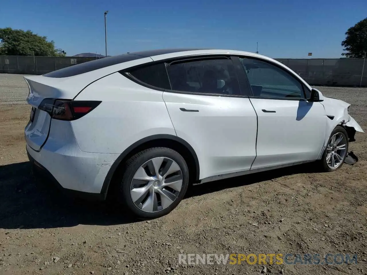 3 Photograph of a damaged car 7SAYGDEE3PA186381 TESLA MODEL Y 2023