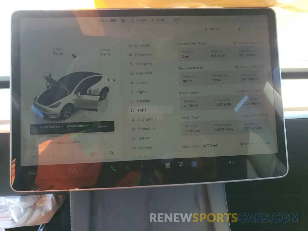 9 Photograph of a damaged car 7SAYGDEE3PA186381 TESLA MODEL Y 2023