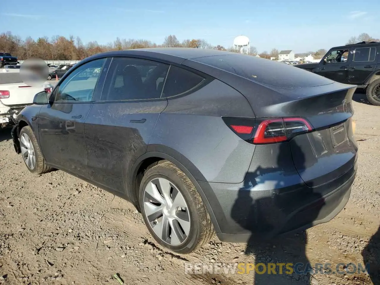 2 Photograph of a damaged car 7SAYGDEE3PA194626 TESLA MODEL Y 2023