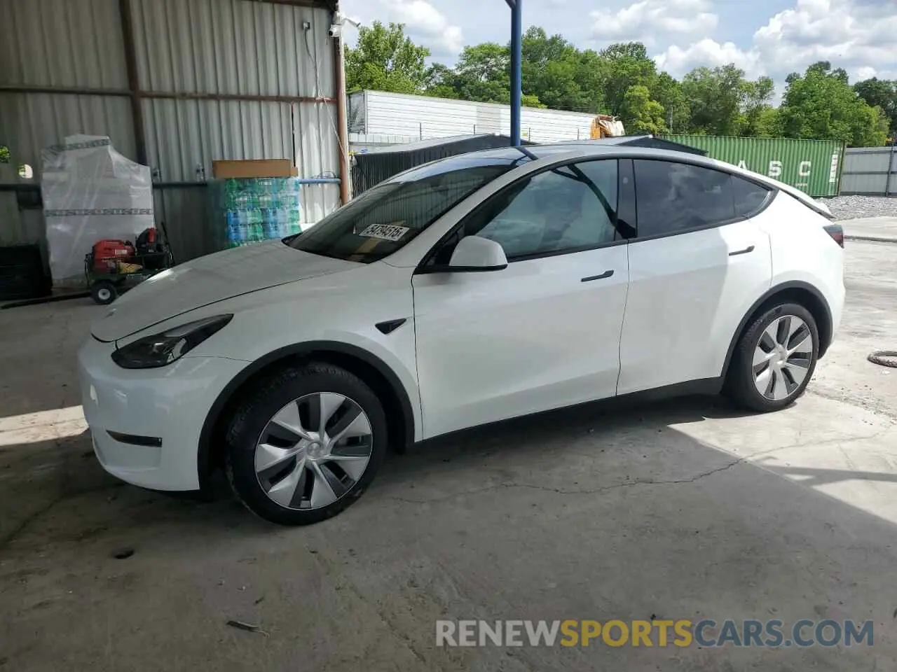 1 Photograph of a damaged car 7SAYGDEE3PA197896 TESLA MODEL Y 2023