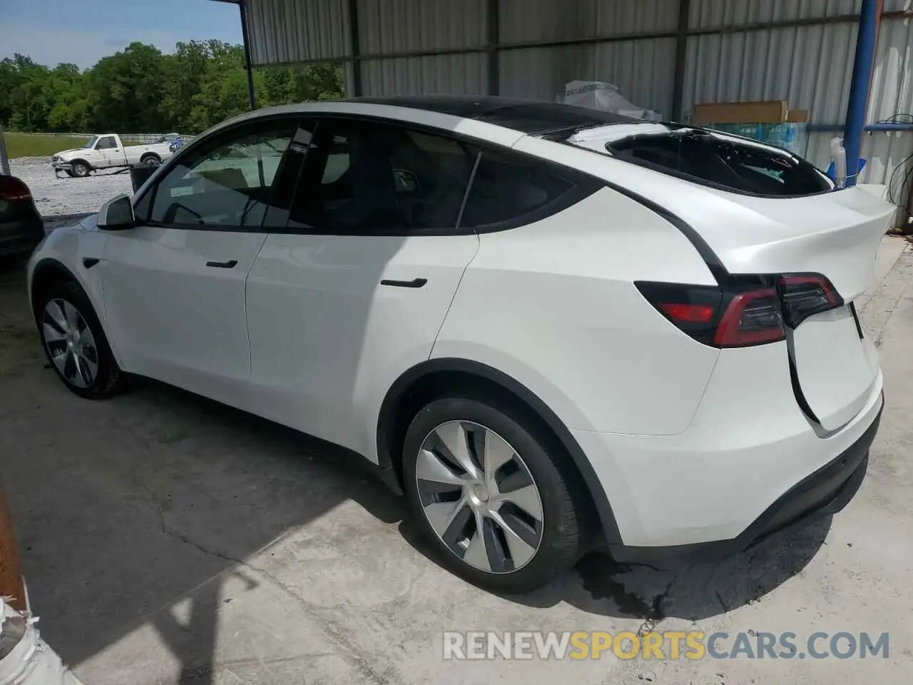 2 Photograph of a damaged car 7SAYGDEE3PA197896 TESLA MODEL Y 2023