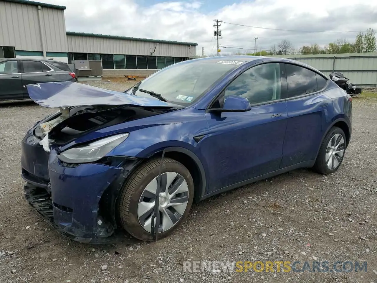 1 Photograph of a damaged car 7SAYGDEE3PA198305 TESLA MODEL Y 2023