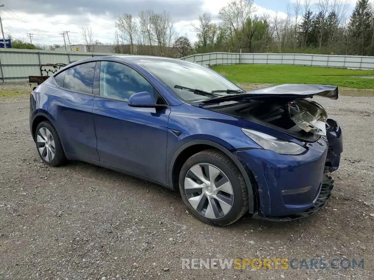 4 Photograph of a damaged car 7SAYGDEE3PA198305 TESLA MODEL Y 2023