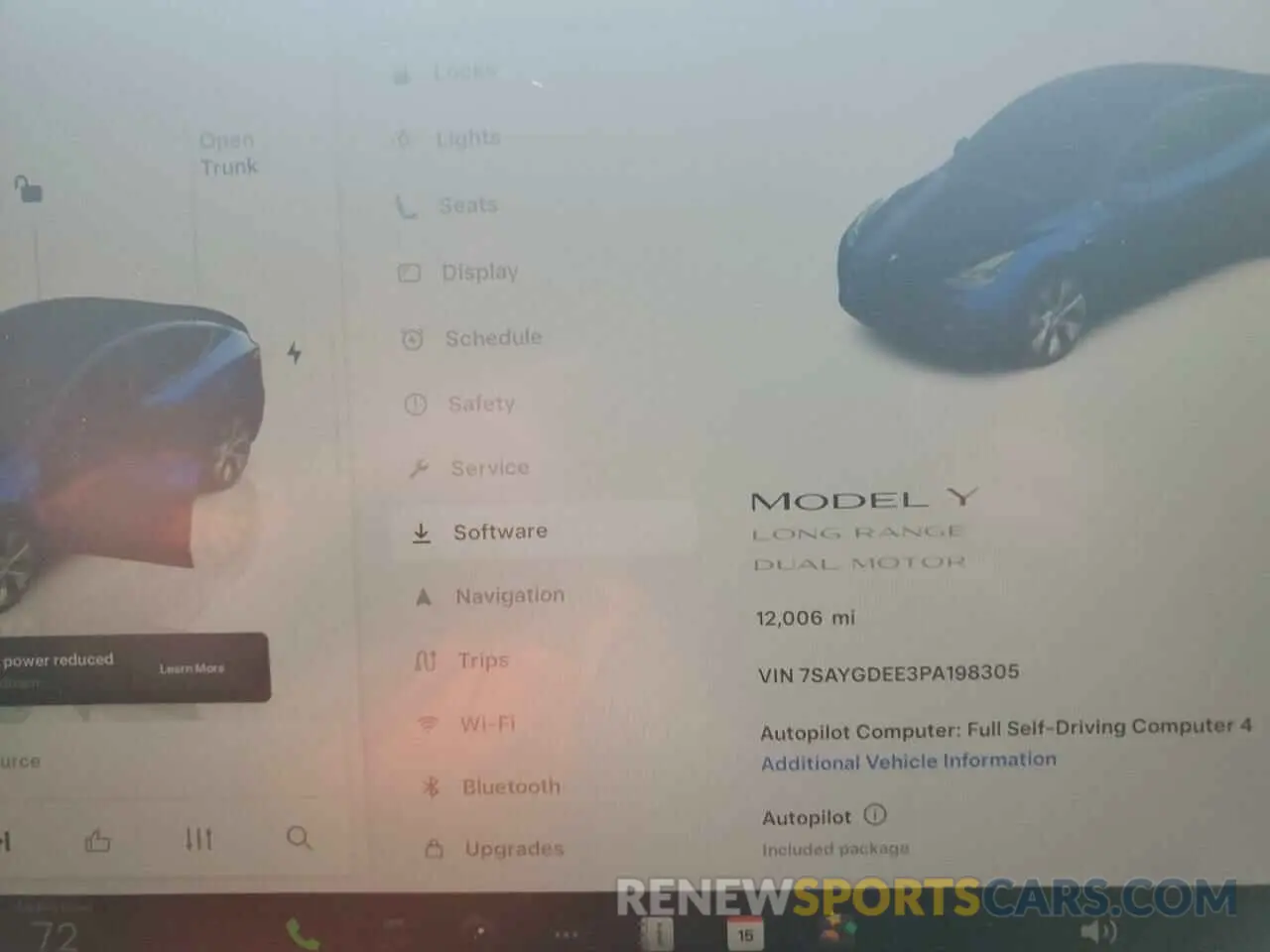 9 Photograph of a damaged car 7SAYGDEE3PA198305 TESLA MODEL Y 2023