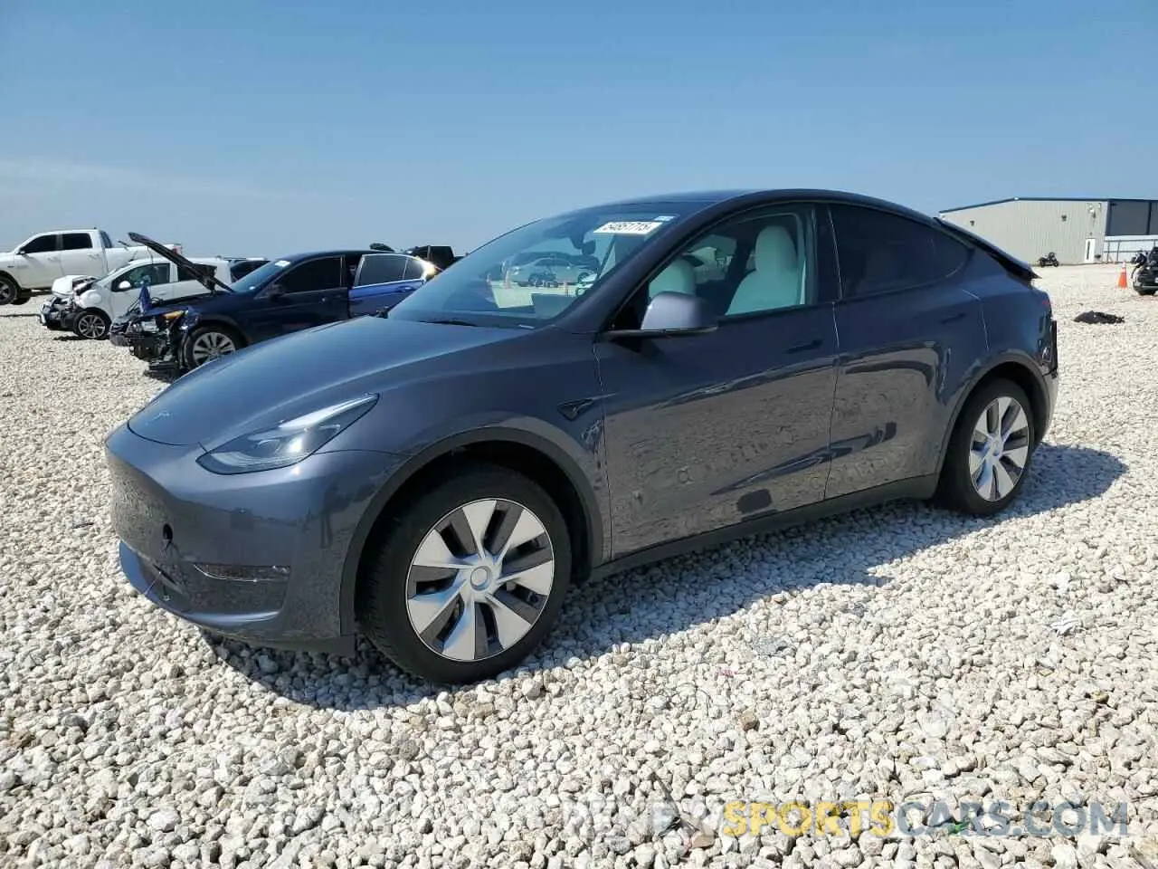 1 Photograph of a damaged car 7SAYGDEE3PA210498 TESLA MODEL Y 2023