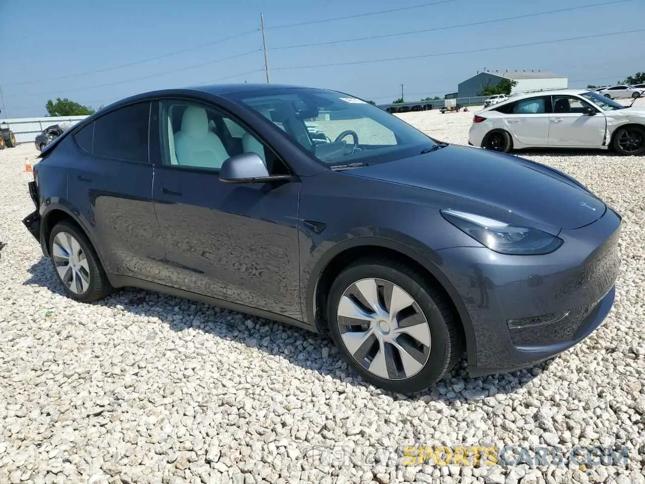 4 Photograph of a damaged car 7SAYGDEE3PA210498 TESLA MODEL Y 2023