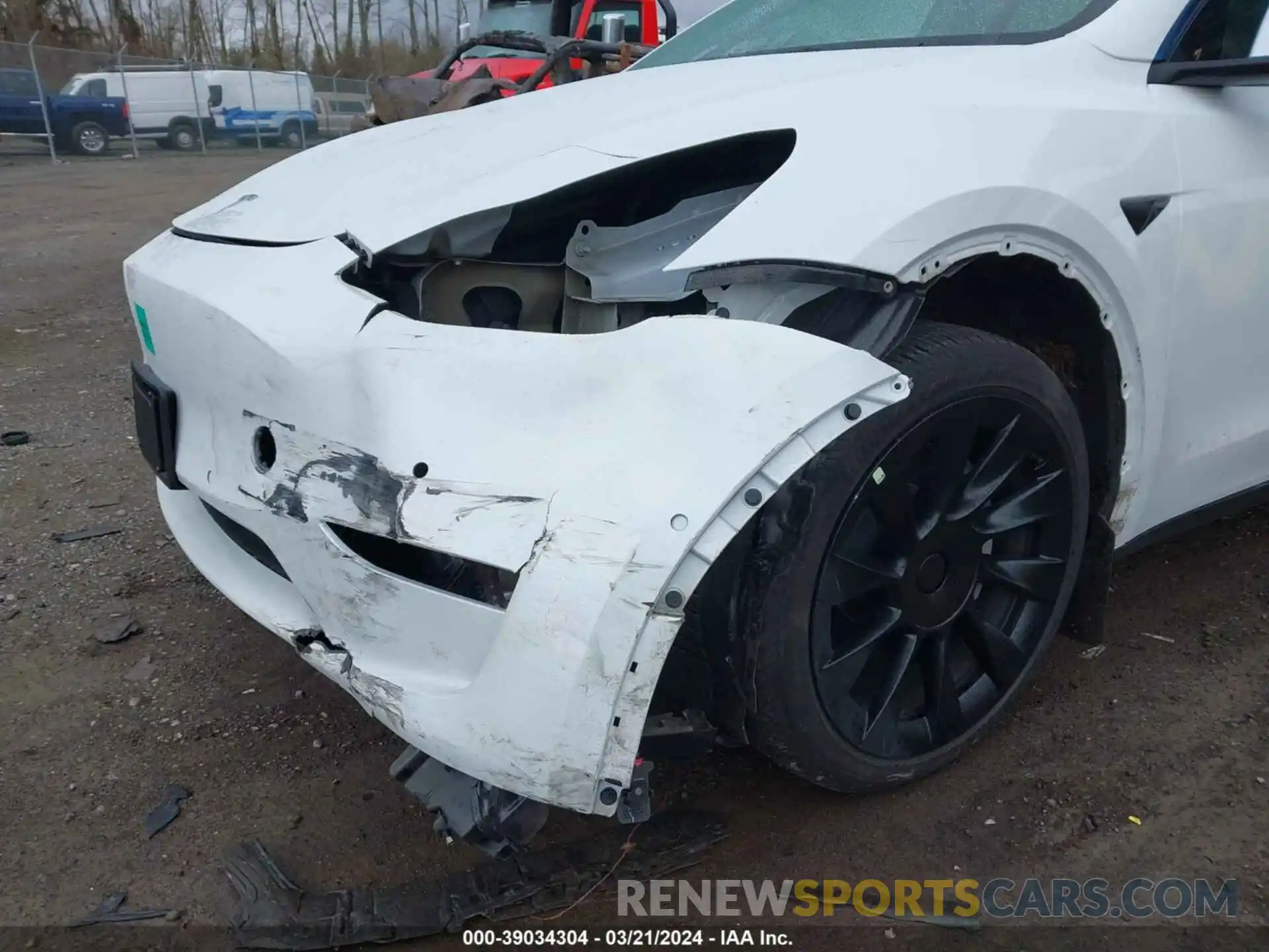 6 Photograph of a damaged car 7SAYGDEE3PF583768 TESLA MODEL Y 2023