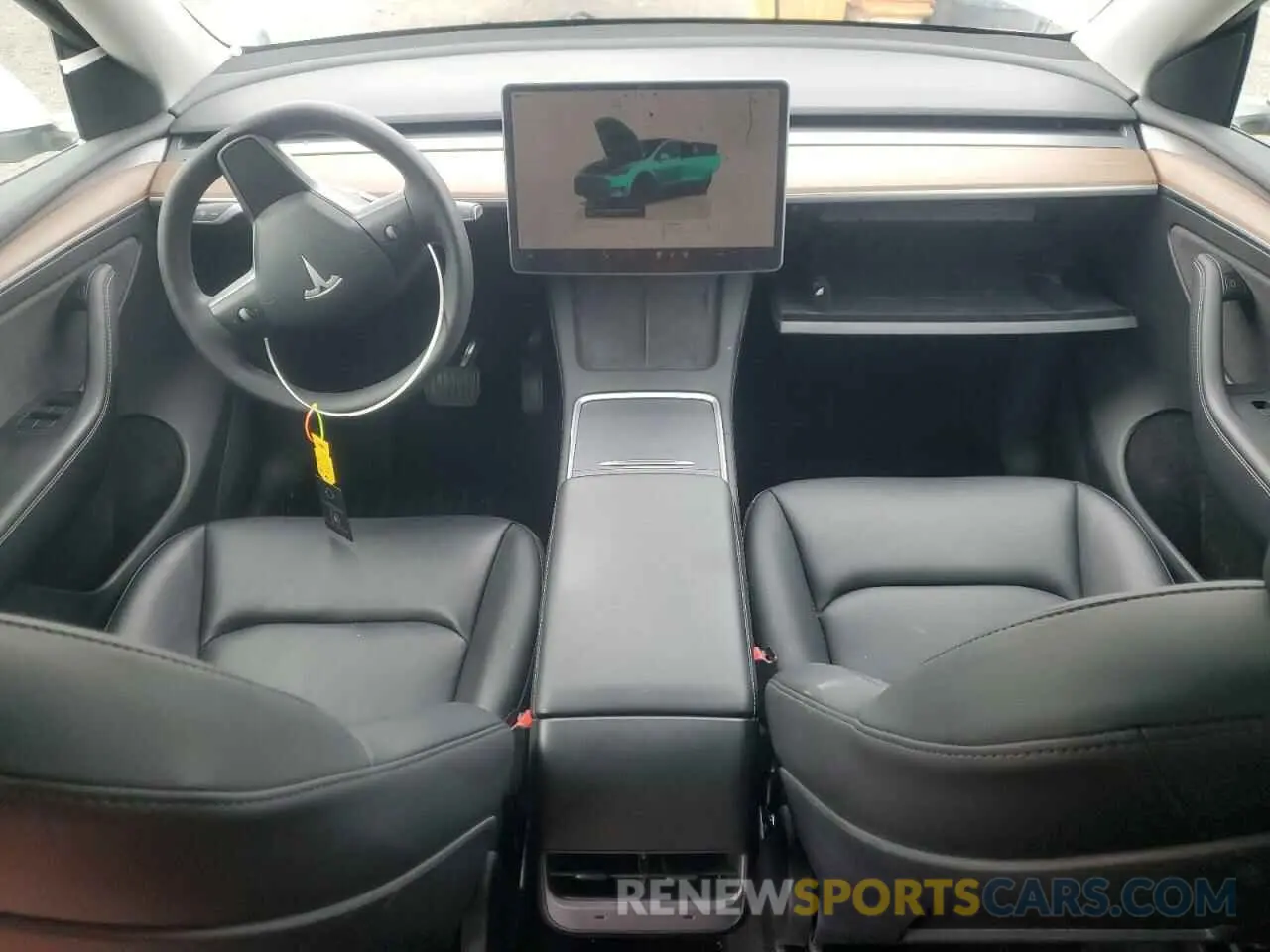 8 Photograph of a damaged car 7SAYGDEE3PF583883 TESLA MODEL Y 2023