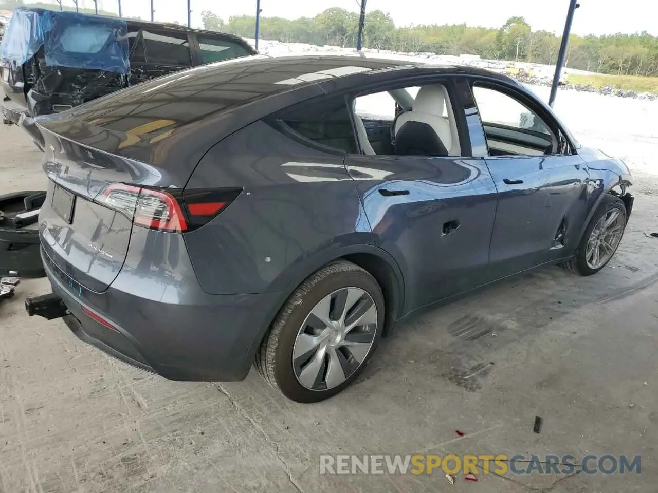 3 Photograph of a damaged car 7SAYGDEE3PF611553 TESLA MODEL Y 2023