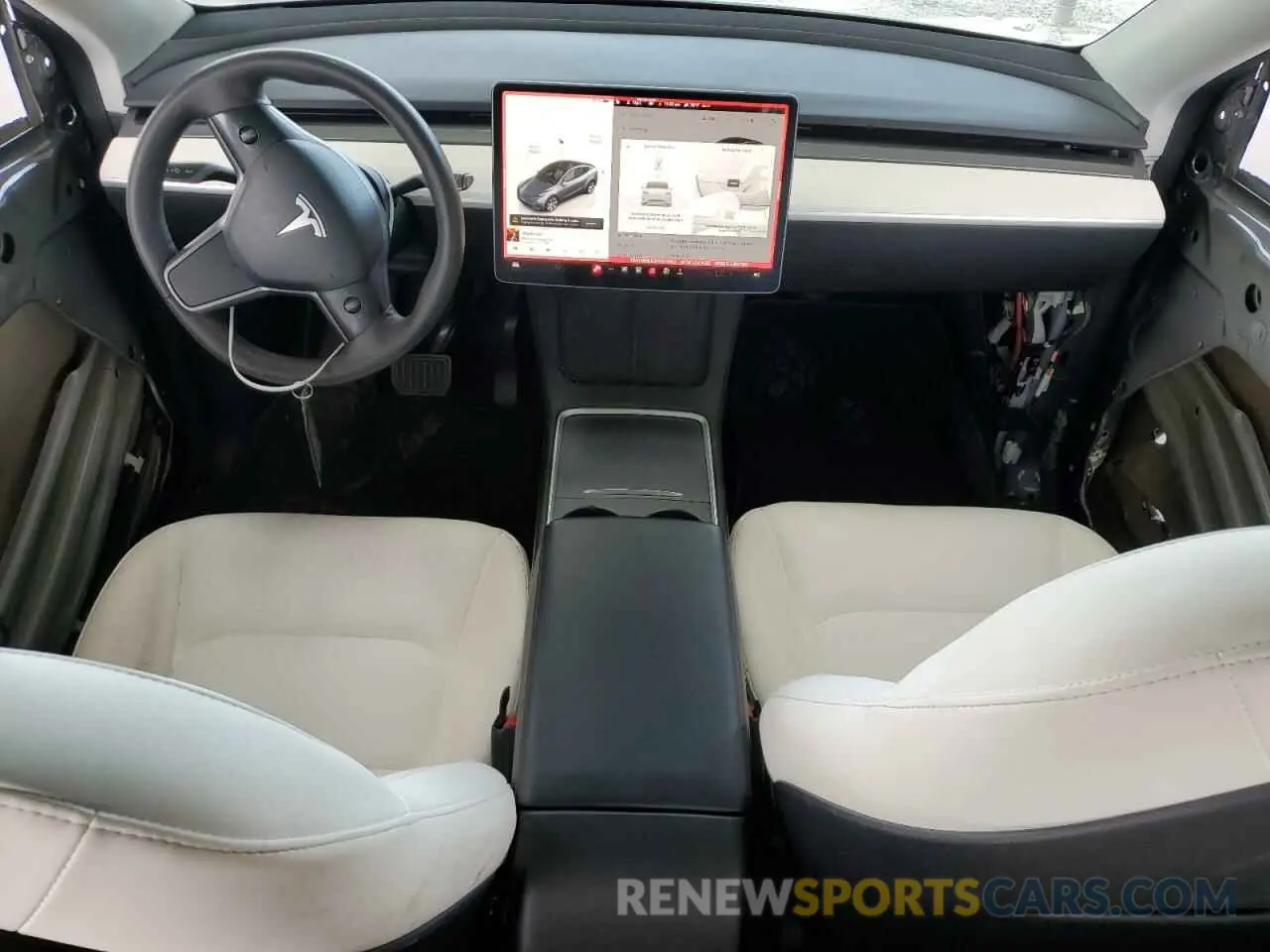 8 Photograph of a damaged car 7SAYGDEE3PF611553 TESLA MODEL Y 2023