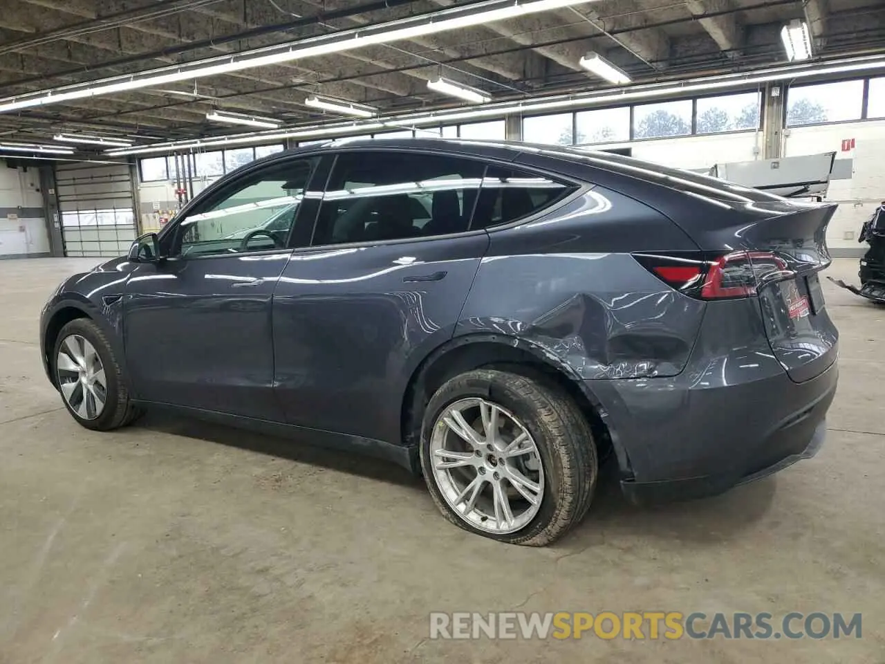 2 Photograph of a damaged car 7SAYGDEE3PF611665 TESLA MODEL Y 2023