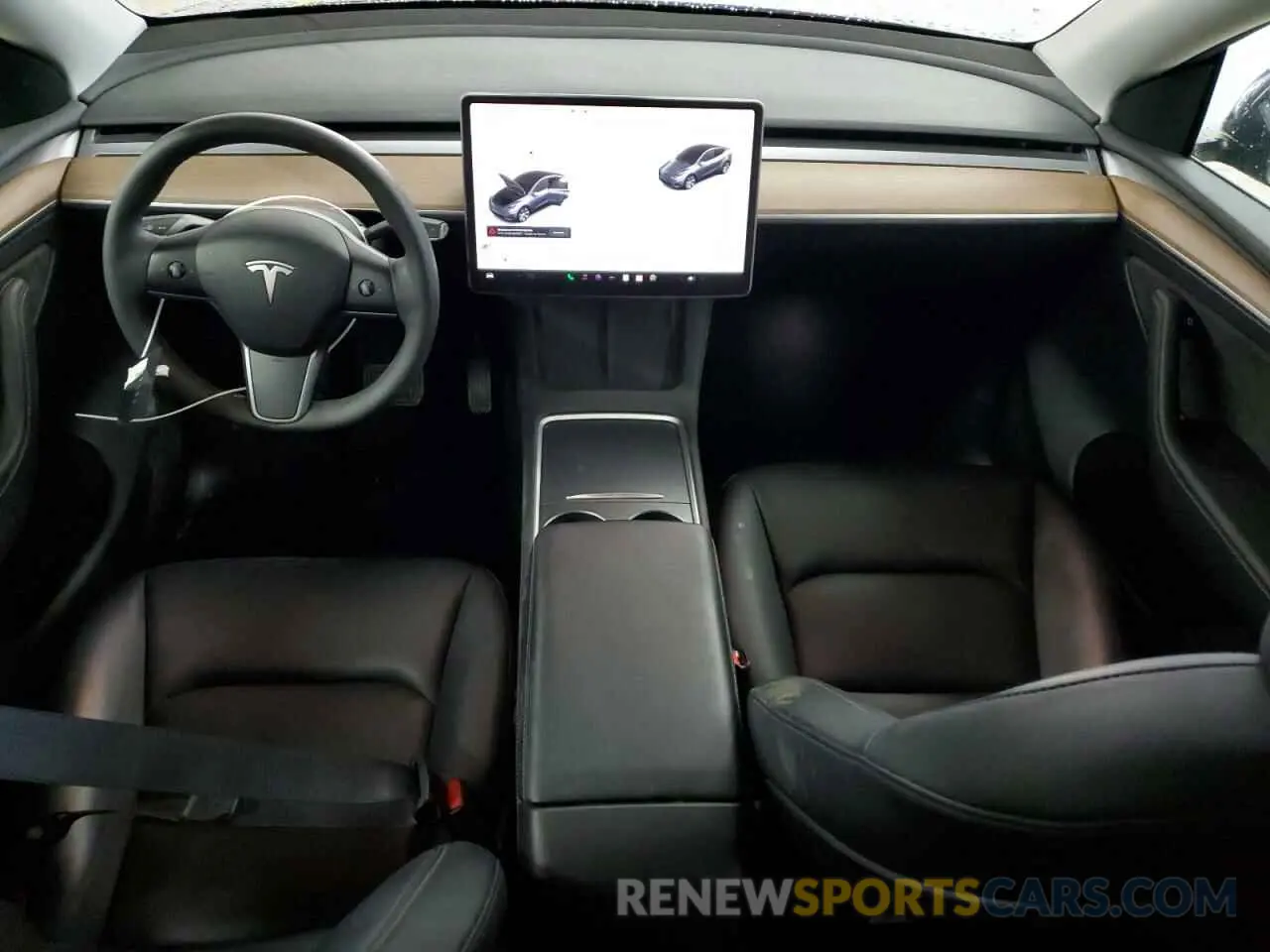 8 Photograph of a damaged car 7SAYGDEE3PF611665 TESLA MODEL Y 2023