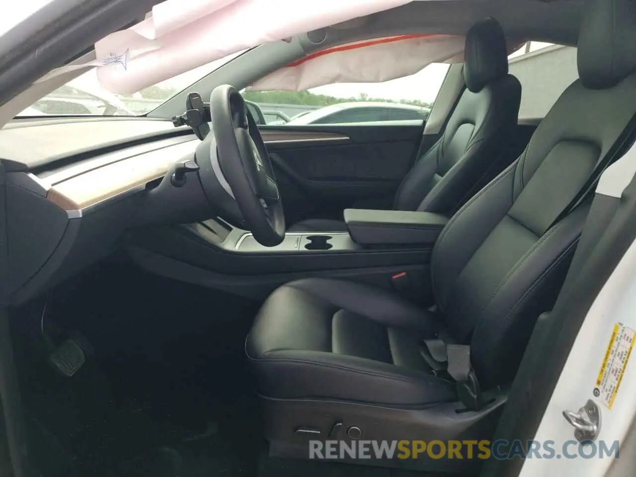7 Photograph of a damaged car 7SAYGDEE3PF614078 TESLA MODEL Y 2023
