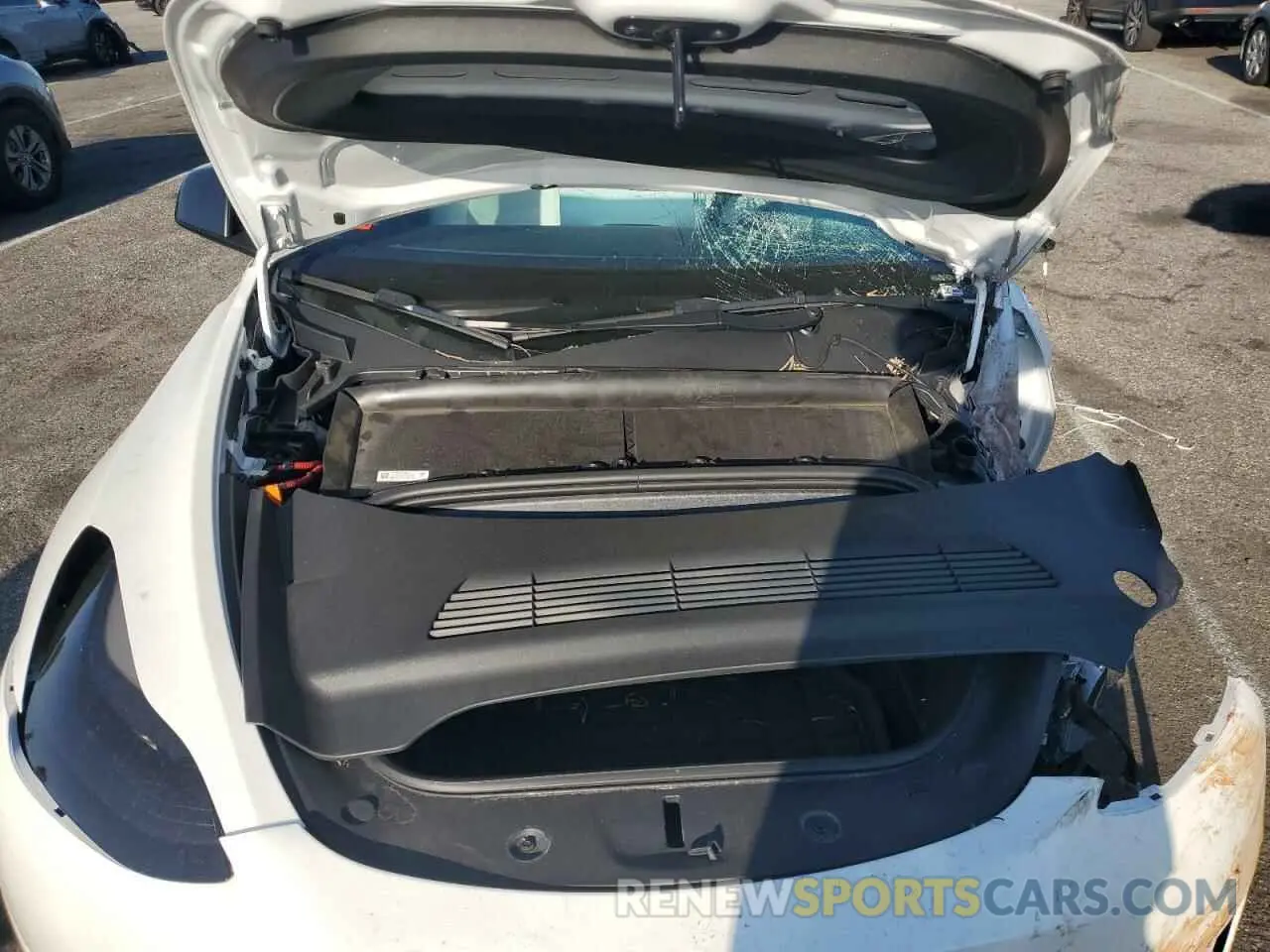 12 Photograph of a damaged car 7SAYGDEE3PF623251 TESLA MODEL Y 2023