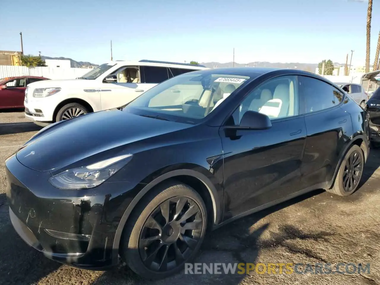 1 Photograph of a damaged car 7SAYGDEE3PF629955 TESLA MODEL Y 2023