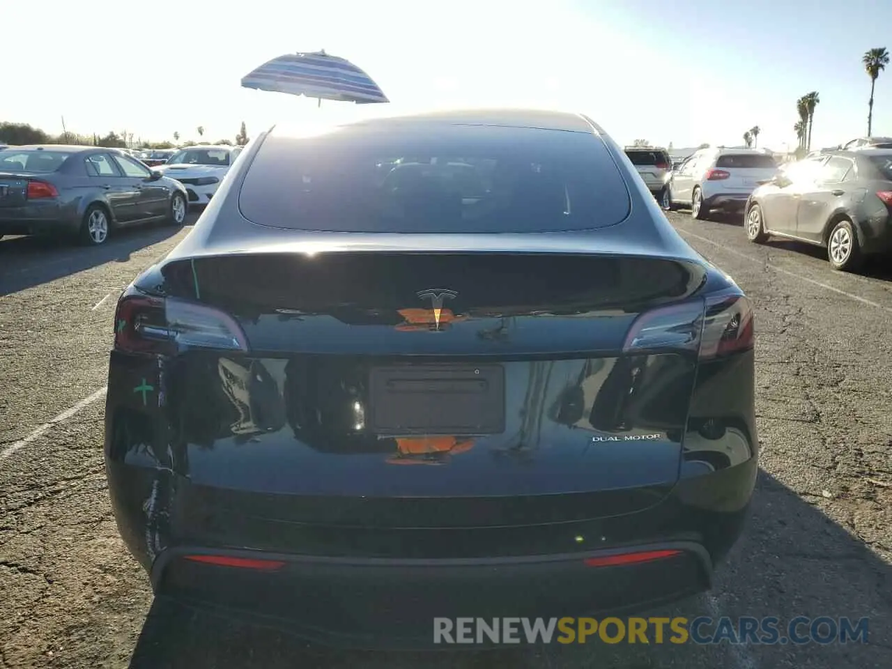 6 Photograph of a damaged car 7SAYGDEE3PF629955 TESLA MODEL Y 2023