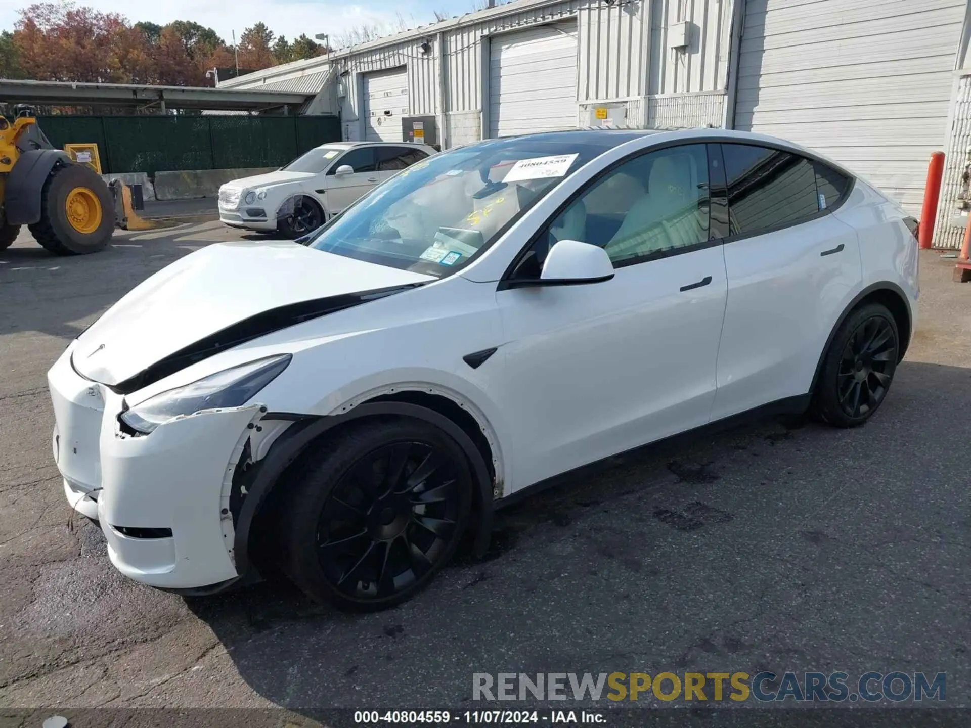 2 Photograph of a damaged car 7SAYGDEE3PF630734 TESLA MODEL Y 2023