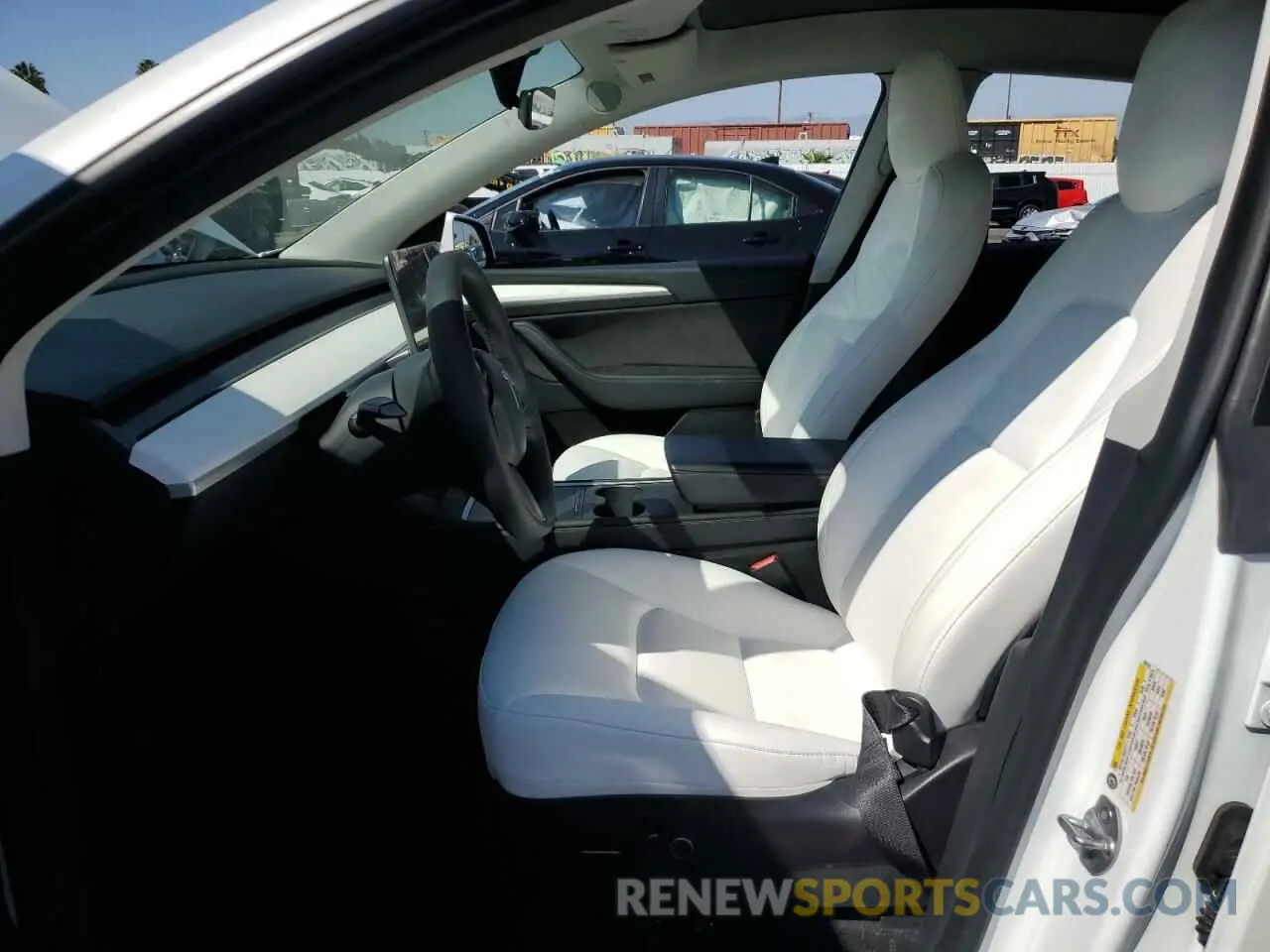 7 Photograph of a damaged car 7SAYGDEE3PF633178 TESLA MODEL Y 2023