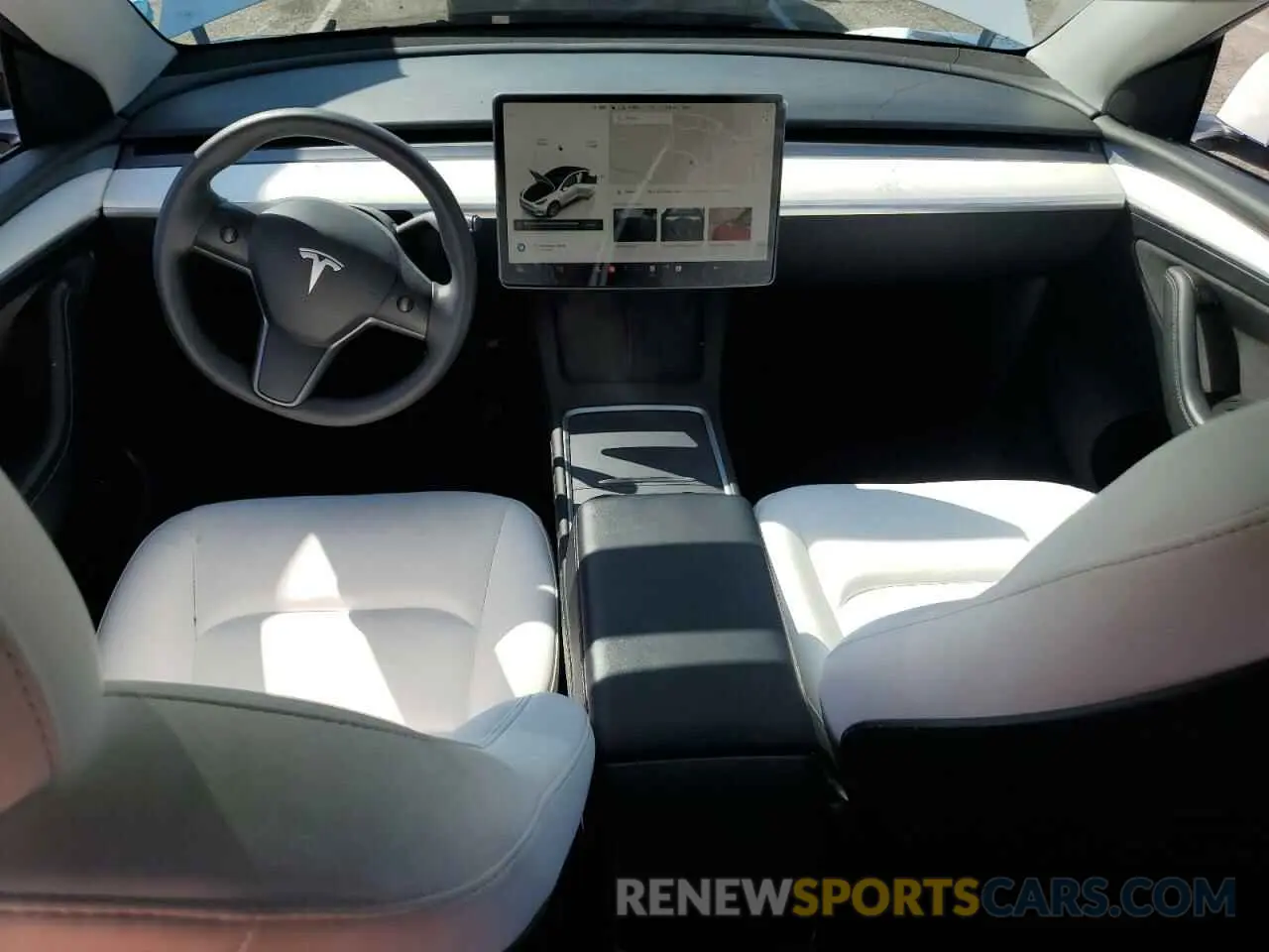 8 Photograph of a damaged car 7SAYGDEE3PF633178 TESLA MODEL Y 2023
