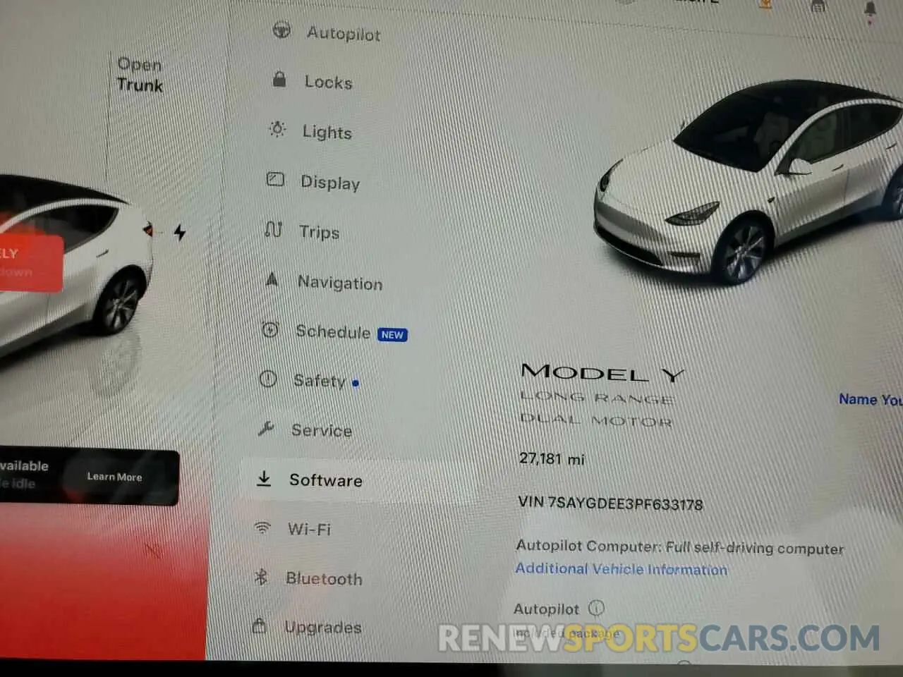 9 Photograph of a damaged car 7SAYGDEE3PF633178 TESLA MODEL Y 2023