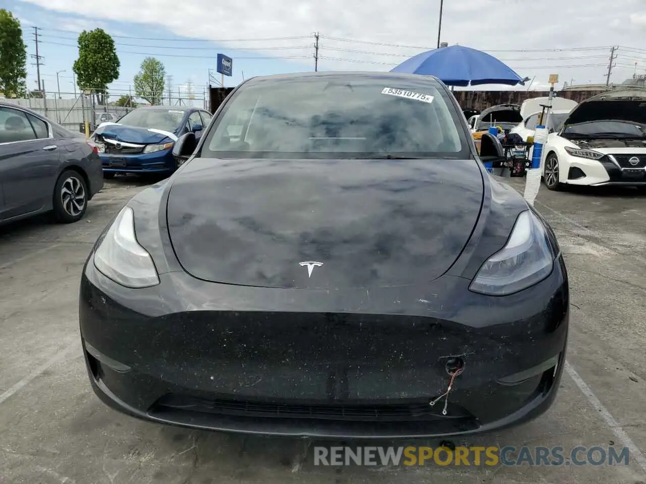 5 Photograph of a damaged car 7SAYGDEE3PF646125 TESLA MODEL Y 2023
